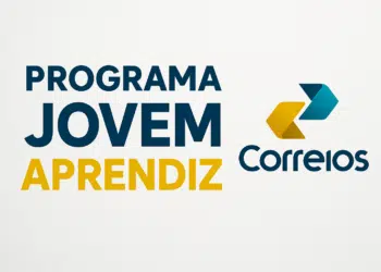 Logo do Programa Jovem Aprendiz dos Correios.