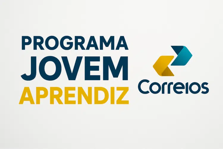Jovem Aprendiz 2026: Correios oferecem vagas para o programa; saiba como fazer sua inscrição 1 Logo do Programa Jovem Aprendiz dos Correios.