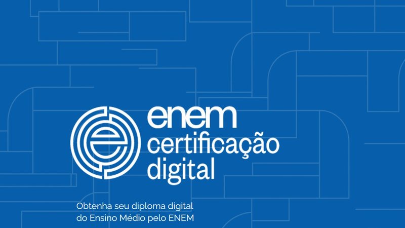 INEP lança sistema que emite certificado de conclusão do ensino médio; veja como usar 2 Sistema de certificação digital do ensino médio.